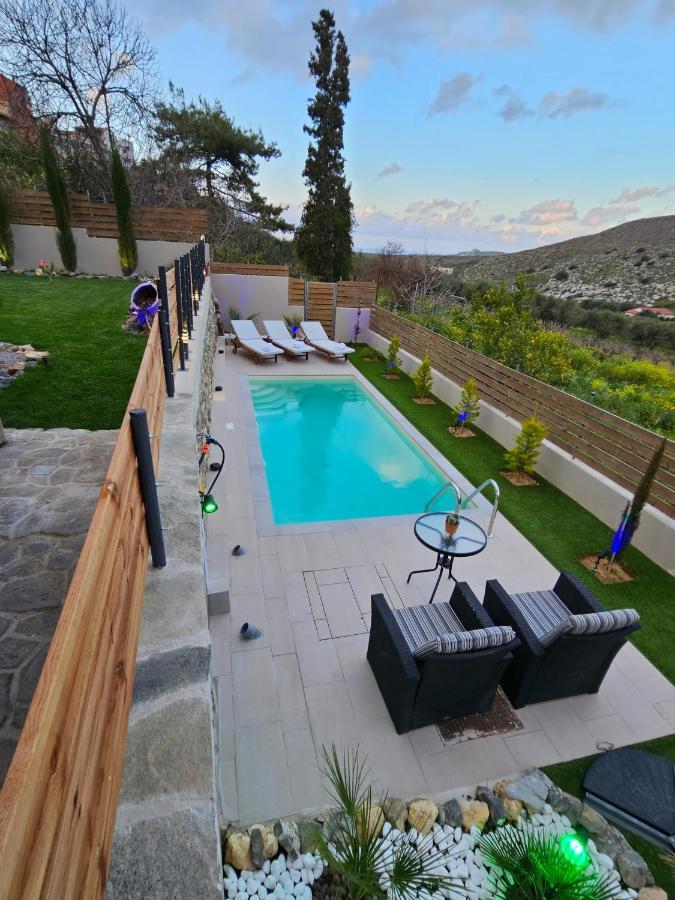 Elia Paradise Villa With Private Pool Ηράκλειο Κρήτης Εξωτερικό φωτογραφία